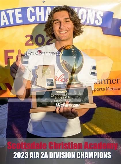 Thumbnail 3 in Scottsdale Christian Academy vs Pima (AIA 2A Final - Awards) photogallery.