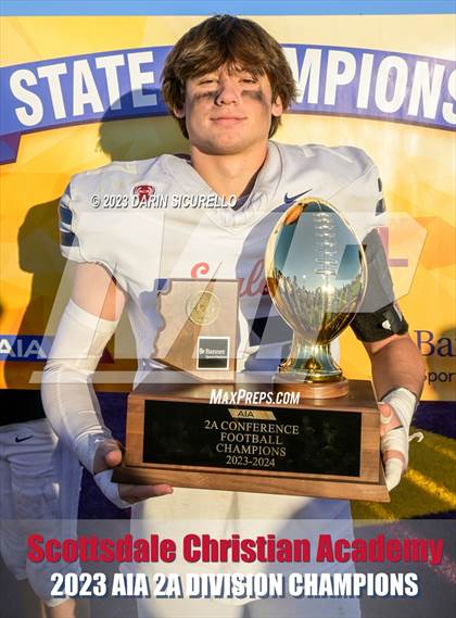 Thumbnail 2 in Scottsdale Christian Academy vs Pima (AIA 2A Final - Awards) photogallery.