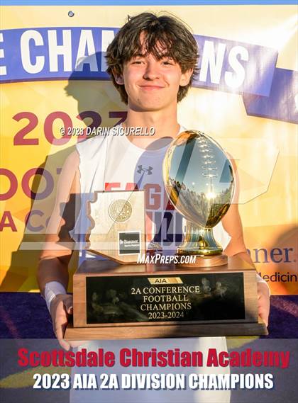 Thumbnail 3 in Scottsdale Christian Academy vs Pima (AIA 2A Final - Awards) photogallery.