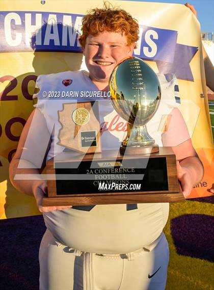 Thumbnail 1 in Scottsdale Christian Academy vs Pima (AIA 2A Final - Awards) photogallery.