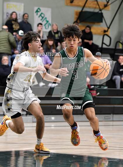 Thumbnail 2 in Sonoma Valley vs. Pioneer (Steve Cauchi Ram Jam) photogallery.