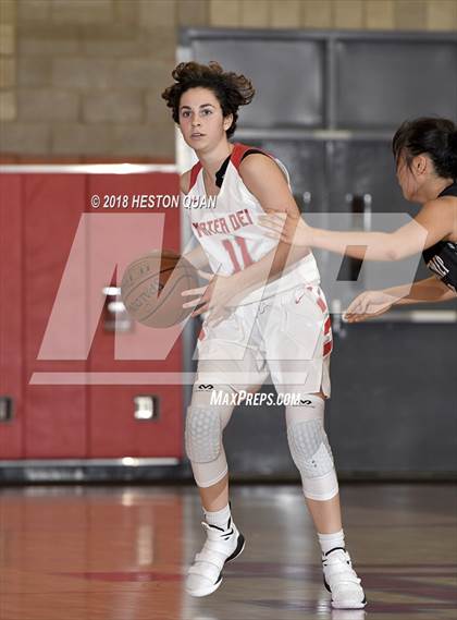 Thumbnail 1 in Fairmont Prep @ Mater Dei (Matt Denning Hoops Classic) photogallery.