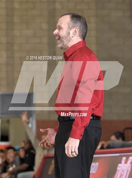 Thumbnail 2 in Fairmont Prep @ Mater Dei (Matt Denning Hoops Classic) photogallery.