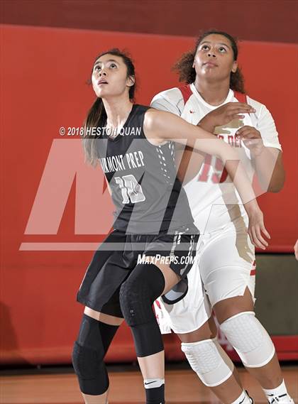 Thumbnail 2 in Fairmont Prep @ Mater Dei (Matt Denning Hoops Classic) photogallery.