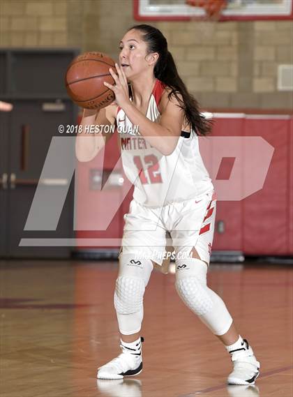 Thumbnail 1 in Fairmont Prep @ Mater Dei (Matt Denning Hoops Classic) photogallery.