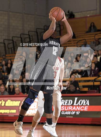 Thumbnail 2 in Fairmont Prep @ Mater Dei (Matt Denning Hoops Classic) photogallery.