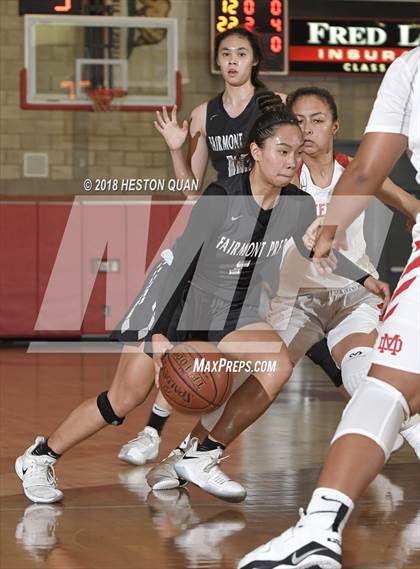 Thumbnail 3 in Fairmont Prep @ Mater Dei (Matt Denning Hoops Classic) photogallery.