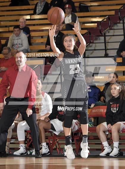 Thumbnail 1 in Fairmont Prep @ Mater Dei (Matt Denning Hoops Classic) photogallery.