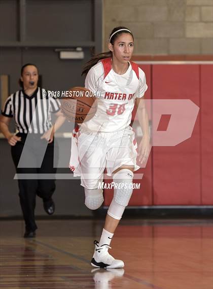 Thumbnail 2 in Fairmont Prep @ Mater Dei (Matt Denning Hoops Classic) photogallery.
