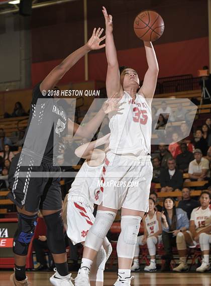 Thumbnail 3 in Fairmont Prep @ Mater Dei (Matt Denning Hoops Classic) photogallery.