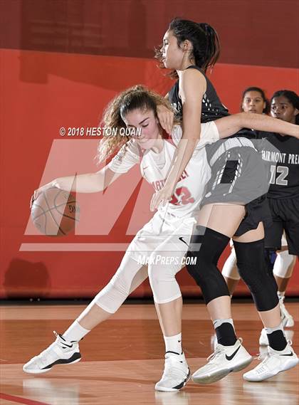Thumbnail 1 in Fairmont Prep @ Mater Dei (Matt Denning Hoops Classic) photogallery.