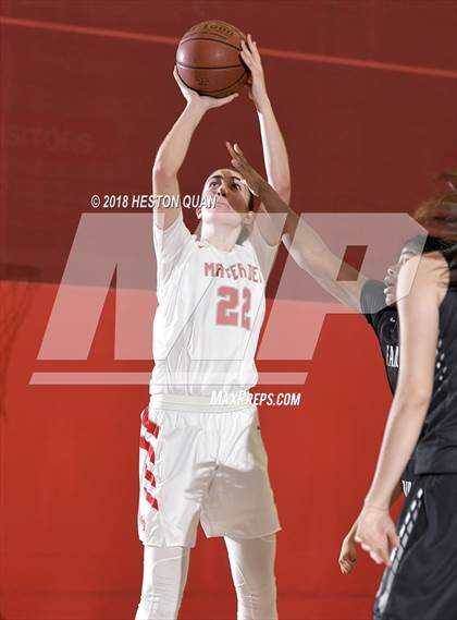Thumbnail 1 in Fairmont Prep @ Mater Dei (Matt Denning Hoops Classic) photogallery.