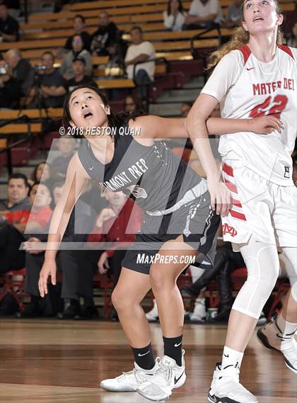 Thumbnail 2 in Fairmont Prep @ Mater Dei (Matt Denning Hoops Classic) photogallery.