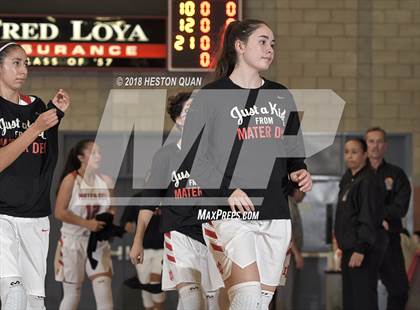 Thumbnail 1 in Fairmont Prep @ Mater Dei (Matt Denning Hoops Classic) photogallery.