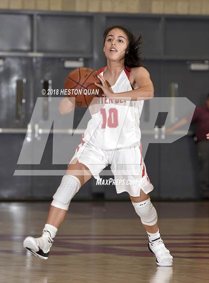 Thumbnail 2 in Fairmont Prep @ Mater Dei (Matt Denning Hoops Classic) photogallery.