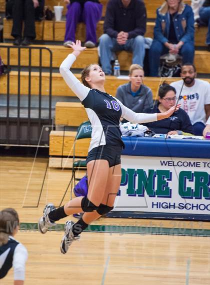 Thumbnail 3 in Douglas County @ Pine Creek (CHSAA 5A Regionals - Region 12) photogallery.