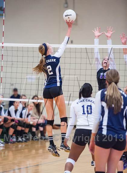 Thumbnail 3 in Douglas County @ Pine Creek (CHSAA 5A Regionals - Region 12) photogallery.