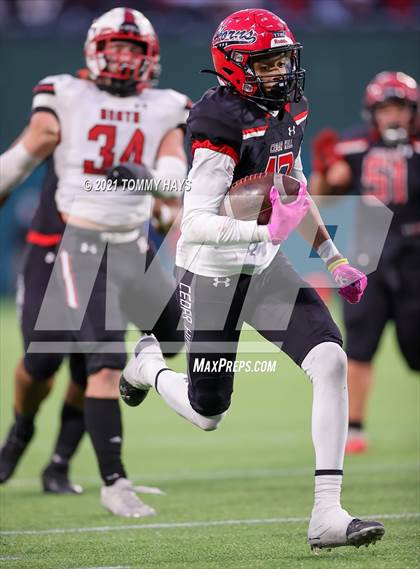 Thumbnail 1 in Rockwall-Heath vs. Cedar Hill (Class 6A D2 Quarterfinals) photogallery.