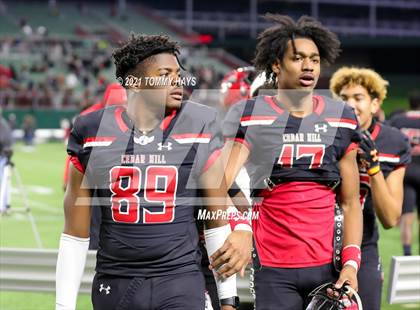 Thumbnail 1 in Rockwall-Heath vs. Cedar Hill (Class 6A D2 Quarterfinals) photogallery.