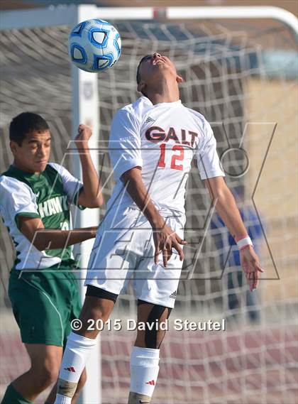 Thumbnail 3 in Liberty Ranch vs. Galt (CIF SJS D4 Final) photogallery.