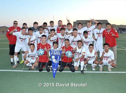 Thumbnail 2 in Liberty Ranch vs. Galt (CIF SJS D4 Final) photogallery.