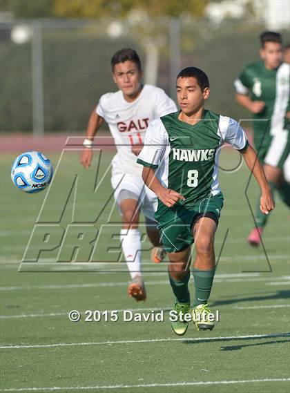 Thumbnail 3 in Liberty Ranch vs. Galt (CIF SJS D4 Final) photogallery.