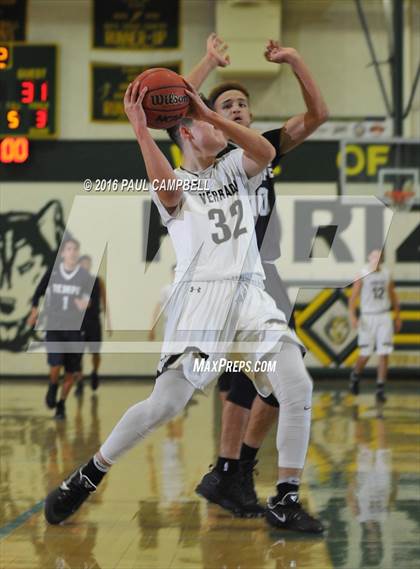 Thumbnail 3 in Tempe vs Verrado (Horizon Holiday Hoops) photogallery.