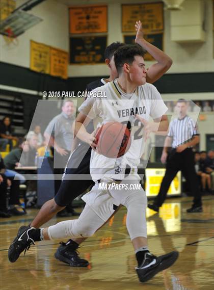 Thumbnail 3 in Tempe vs Verrado (Horizon Holiday Hoops) photogallery.