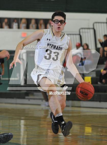 Thumbnail 1 in Tempe vs Verrado (Horizon Holiday Hoops) photogallery.