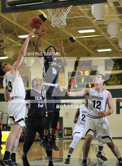 Thumbnail 3 in Tempe vs Verrado (Horizon Holiday Hoops) photogallery.