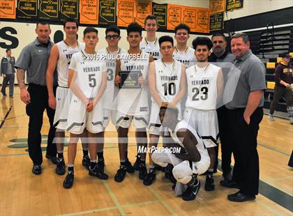Thumbnail 2 in Tempe vs Verrado (Horizon Holiday Hoops) photogallery.