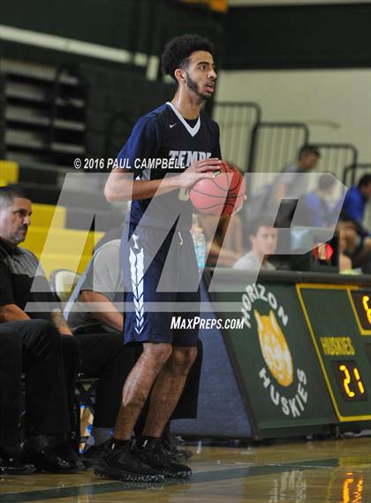 Thumbnail 2 in Tempe vs Verrado (Horizon Holiday Hoops) photogallery.