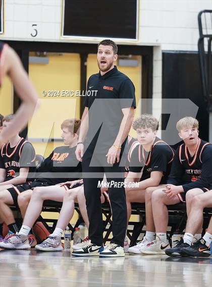 Thumbnail 3 in Rocky Grove vs Neighborhood Academy (PIAA 1A 1st Round) photogallery.