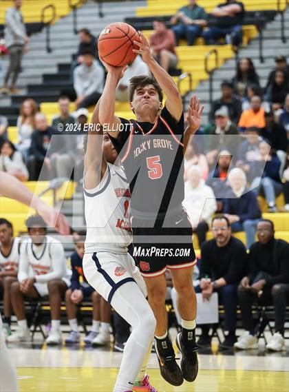 Thumbnail 3 in Rocky Grove vs Neighborhood Academy (PIAA 1A 1st Round) photogallery.