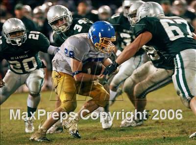 Thumbnail 2 in De La Salle vs Foothill (NCS 4A Final) photogallery.