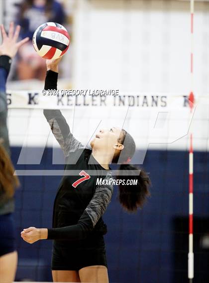 Thumbnail 1 in Mansfield Legacy vs Keller(UIL 6A Volleyball Bi-district) photogallery.