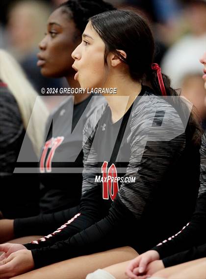 Thumbnail 1 in Mansfield Legacy vs Keller(UIL 6A Volleyball Bi-district) photogallery.