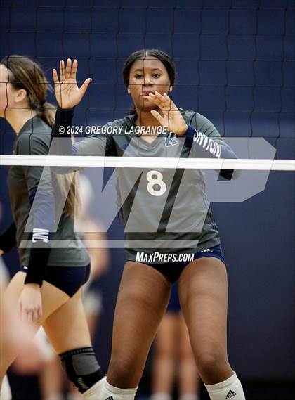 Thumbnail 3 in Mansfield Legacy vs Keller(UIL 6A Volleyball Bi-district) photogallery.