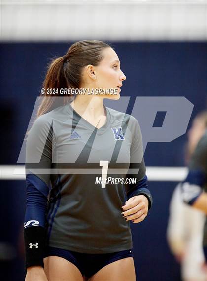 Thumbnail 2 in Mansfield Legacy vs Keller(UIL 6A Volleyball Bi-district) photogallery.