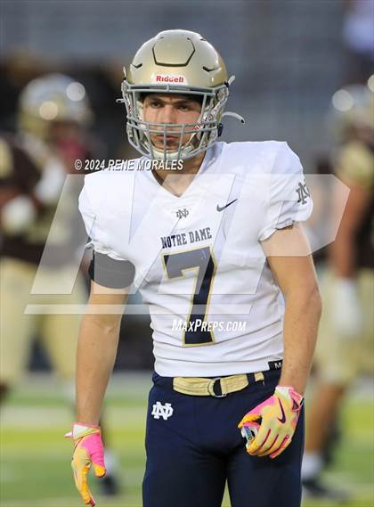 Thumbnail 2 in Notre Dame (SO) vs St Francis photogallery.