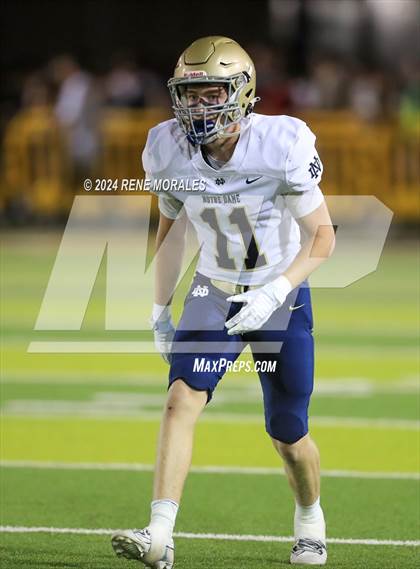 Thumbnail 3 in Notre Dame (SO) vs St Francis photogallery.