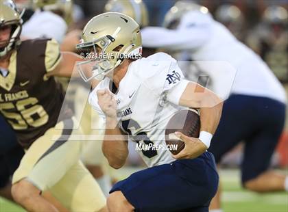 Thumbnail 1 in Notre Dame (SO) vs St Francis photogallery.