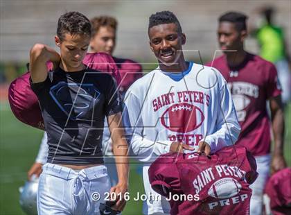 Thumbnail 1 in St. Peter's Prep vs Rumson-Fair Haven (Scrimmage) photogallery.