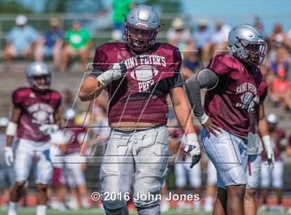 Thumbnail 3 in St. Peter's Prep vs Rumson-Fair Haven (Scrimmage) photogallery.