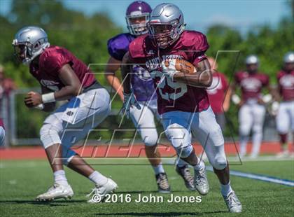 Thumbnail 3 in St. Peter's Prep vs Rumson-Fair Haven (Scrimmage) photogallery.