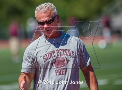 Thumbnail 3 in St. Peter's Prep vs Rumson-Fair Haven (Scrimmage) photogallery.