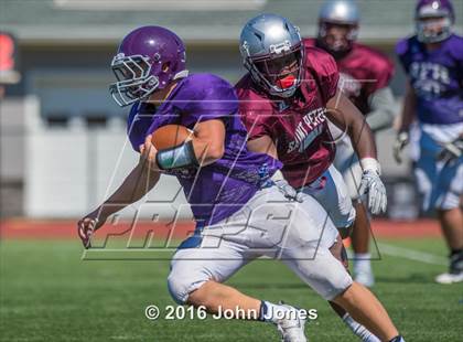 Thumbnail 1 in St. Peter's Prep vs Rumson-Fair Haven (Scrimmage) photogallery.