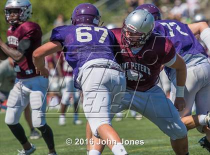 Thumbnail 1 in St. Peter's Prep vs Rumson-Fair Haven (Scrimmage) photogallery.