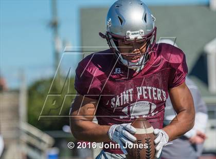 Thumbnail 3 in St. Peter's Prep vs Rumson-Fair Haven (Scrimmage) photogallery.