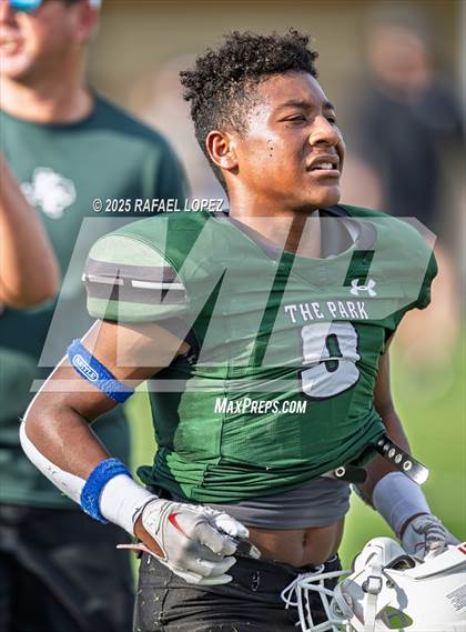 Thumbnail 3 in Kingwood Park vs. Galena Park (Scrimmage) photogallery.